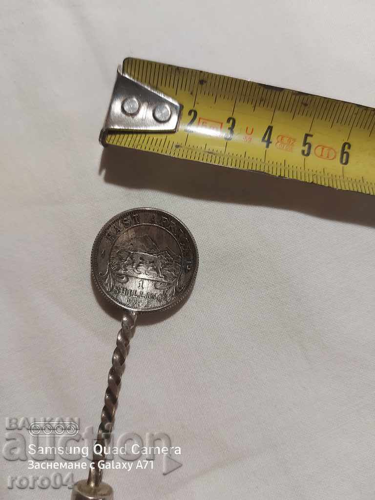 SPOON - 1 SHILLING - 1942 - ELEPHANT - 5 SPOON - 1 SHILLING - 1942 - ELEPHANT - 5