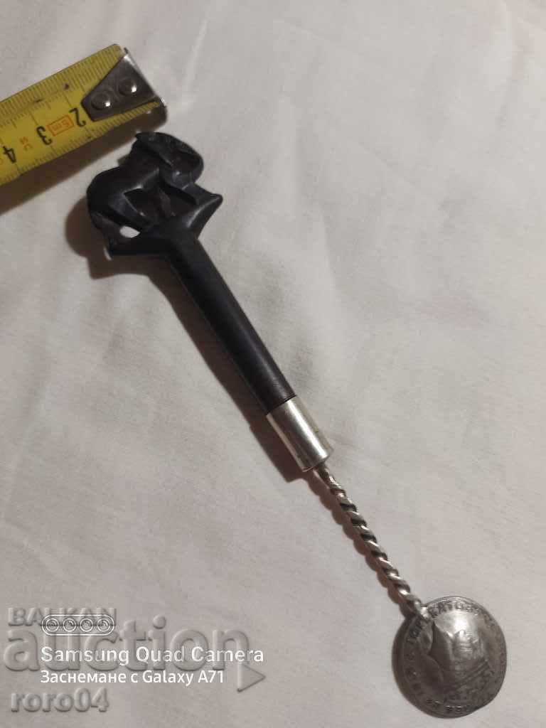 SPOON - 1 SHILLING - 1942 - ELEPHANT - 7 SPOON - 1 SHILLING - 1942 - ELEPHANT - 7