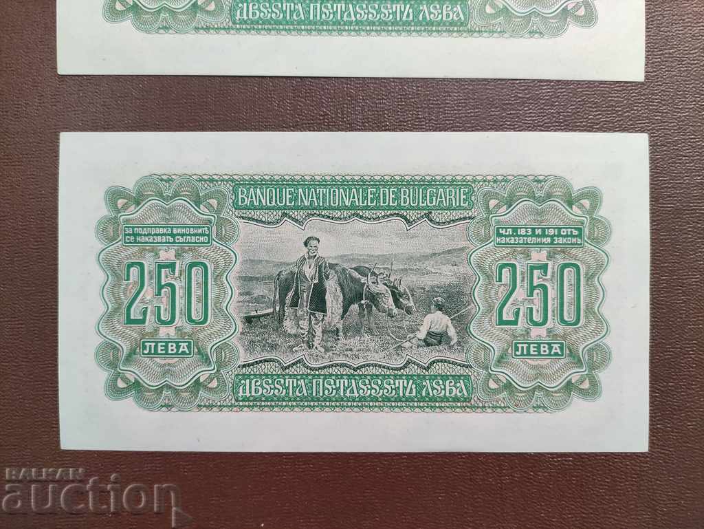 250 BGN 1943 x 2 - 6