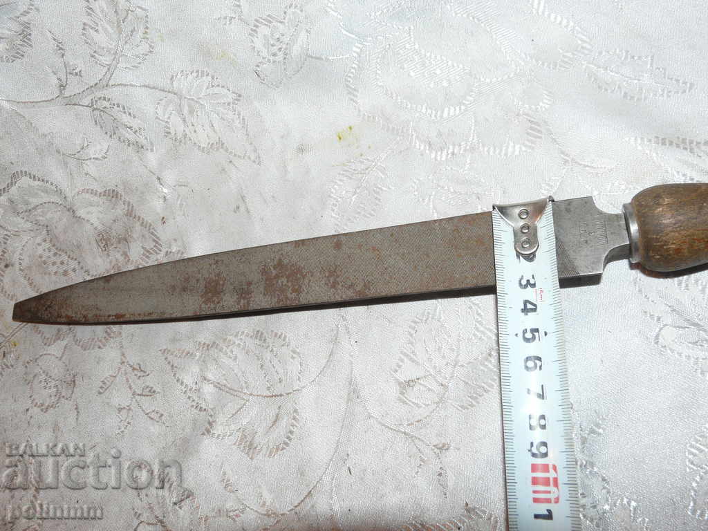 Auction Old German semicircular metal file - 14 Auction Old German semicircular metal file - 14