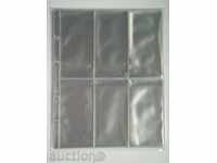 SHULZ sheets for medals or orders - 10 pieces in a package.