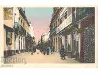 Old postcard - Huelva, Main Street