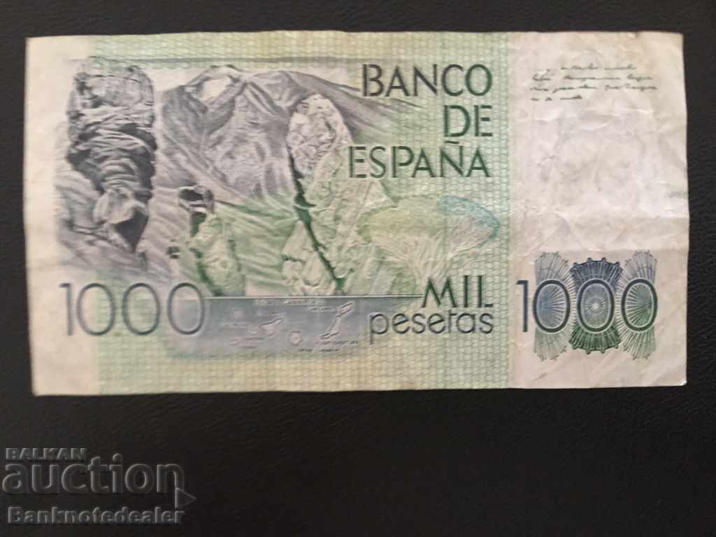 Spain 1000 Pesetas 1979 Pick 158 Ref 4516 with price 20.00 BGN | € 10.23