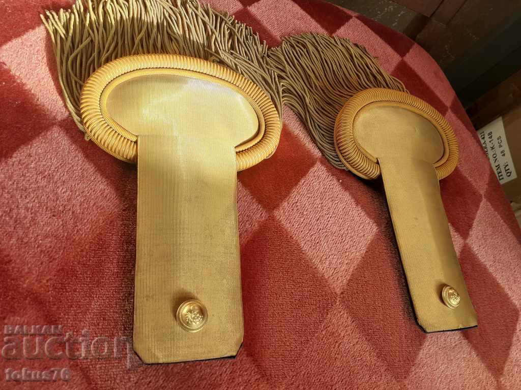 Old French epaulettes earthenware - 5