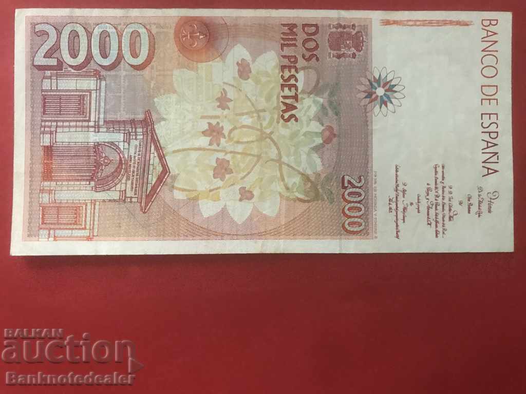 Spain 2000 Pesetas 1992 Pick 164 Ref 1047 with price 30.00 BGN | € 15.34 Spain 2000 Pesetas 1992 Pick 164 Ref 1047 with price 30.00 BGN | € 15.34