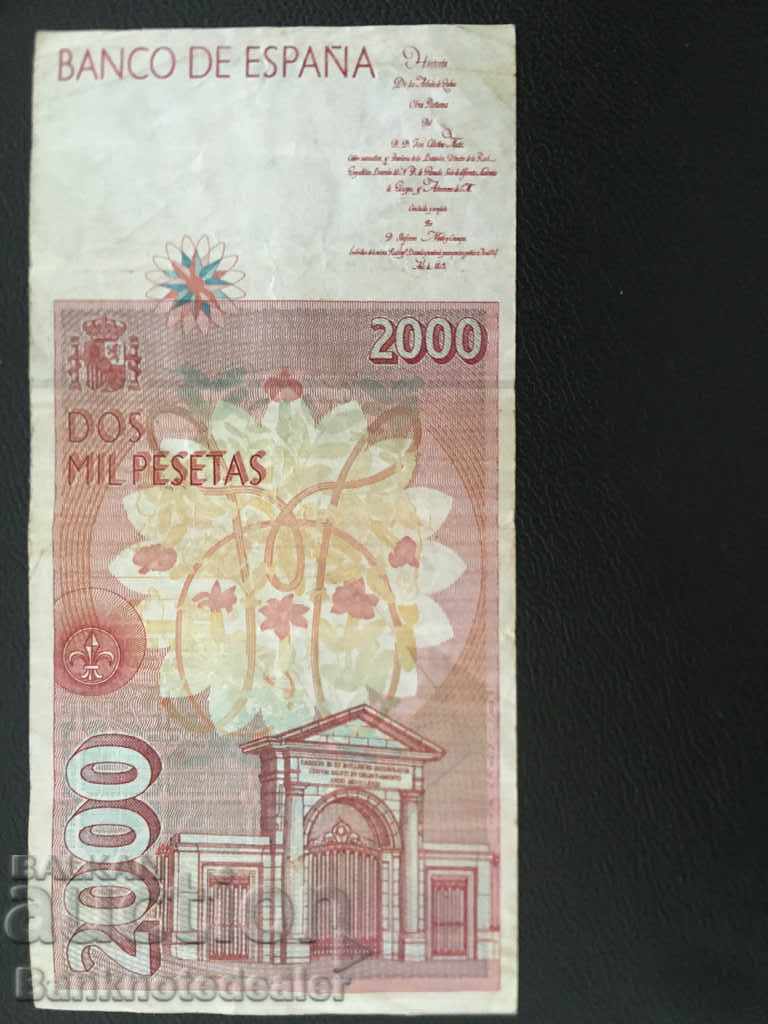 Spain 2000 Pesetas 1992-6 Pick 164 Ref 7326 with price 30.00 BGN | € 15.34 Spain 2000 Pesetas 1992-6 Pick 164 Ref 7326 with price 30.00 BGN | € 15.34