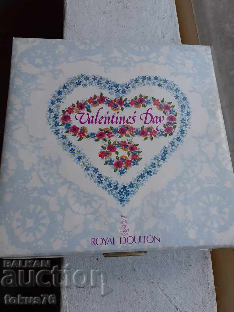 Delivery of Royal Doulton Valentines Day 1983 Collectible Plate