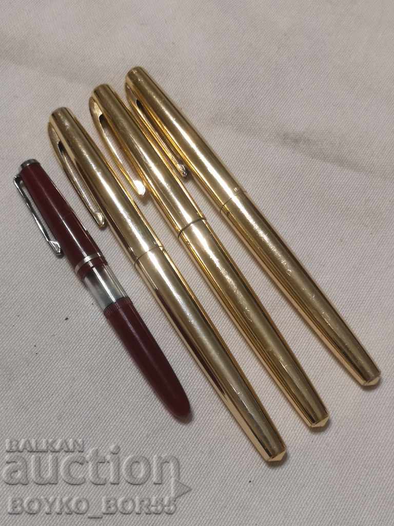 Four Antique Pens