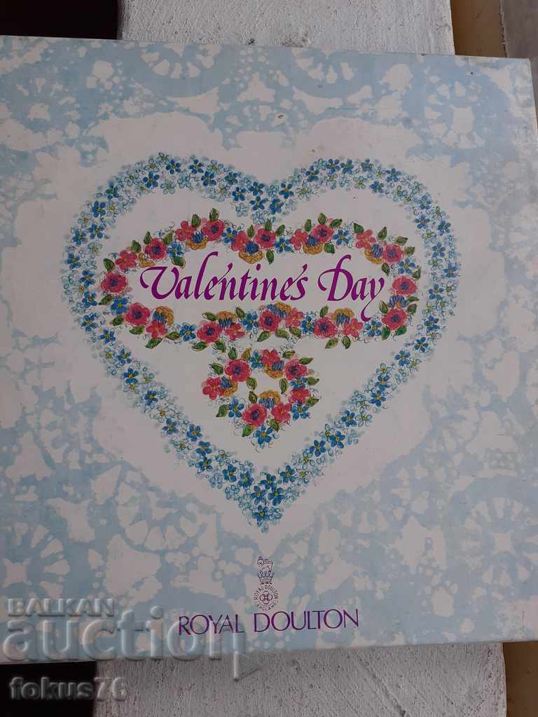 Delivery of Royal Doulton Valentines Day 1979 Collectible Plate Delivery of Royal Doulton Valentines Day 1979 Collectible Plate