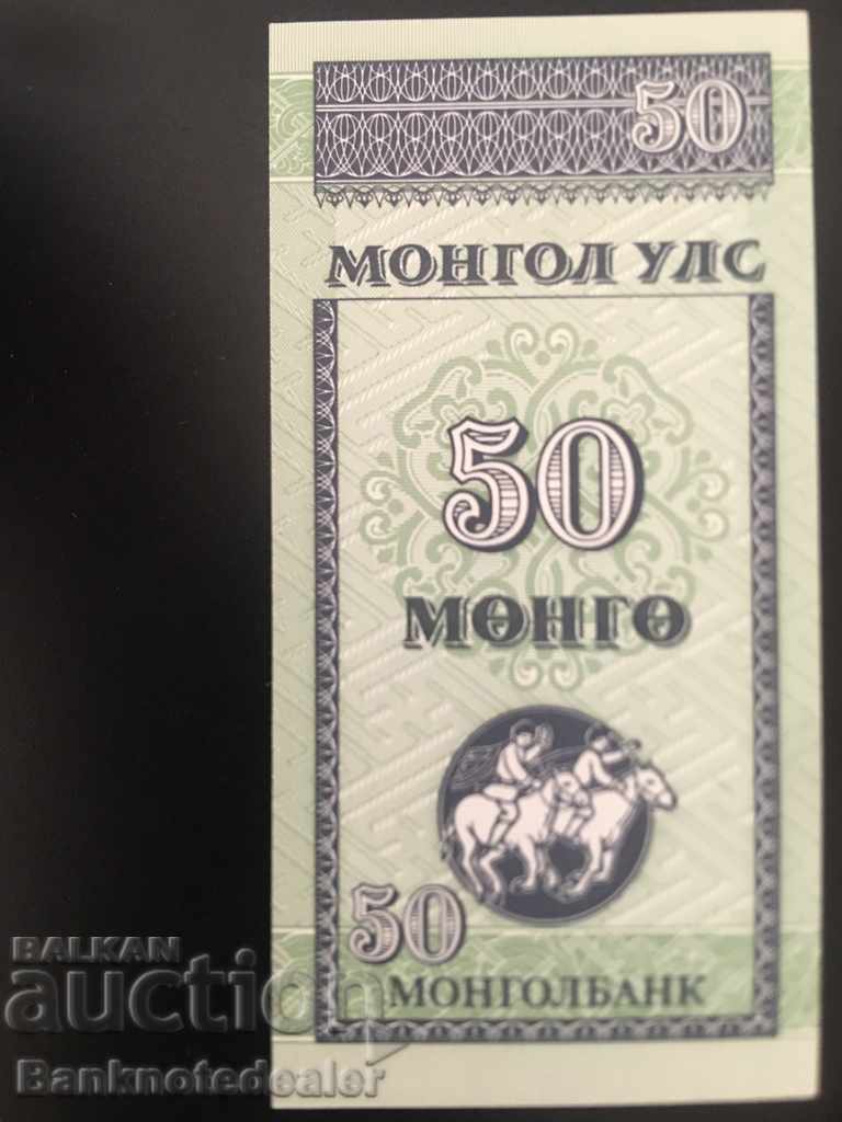 Mongolia 50 Mongo 1993 Pick 51 Ref 2291