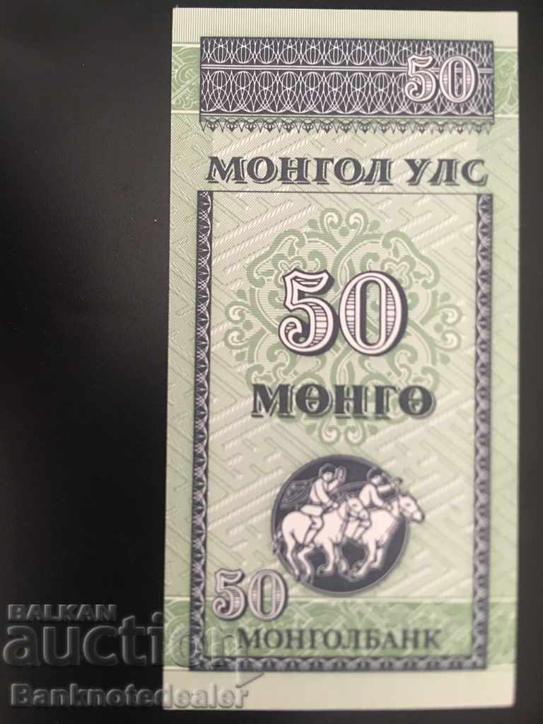 Mongolia 50 Mongo 1993 Pick 51 Ref 8576