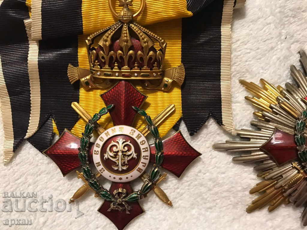 Delivery of Military Merit Order 1st degree General distinction Delivery of Military Merit Order 1st degree General distinction