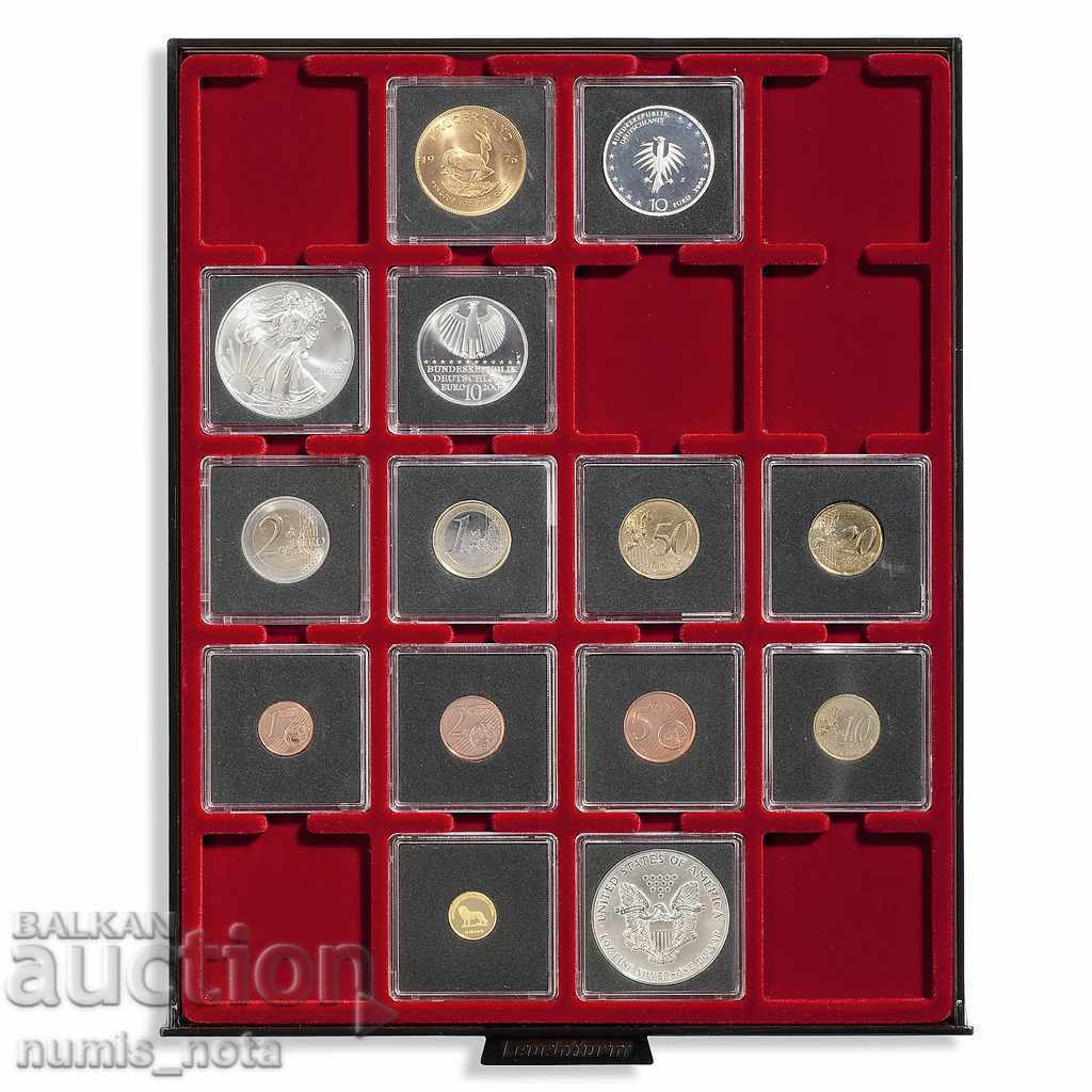 Delivery of coin capsules Quadrum INTERCEPT Leuchtturm - Germany