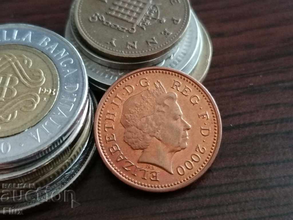 Coin - Great Britain - 1 penny 2000 with price 0.85 BGN | € 0.43 Coin - Great Britain - 1 penny 2000 with price 0.85 BGN | € 0.43