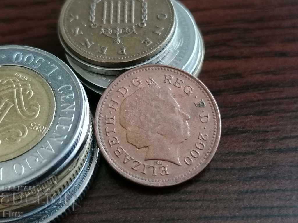 Coin - Great Britain - 1 penny 2000 with price 0.80 BGN | € 0.41 Coin - Great Britain - 1 penny 2000 with price 0.80 BGN | € 0.41