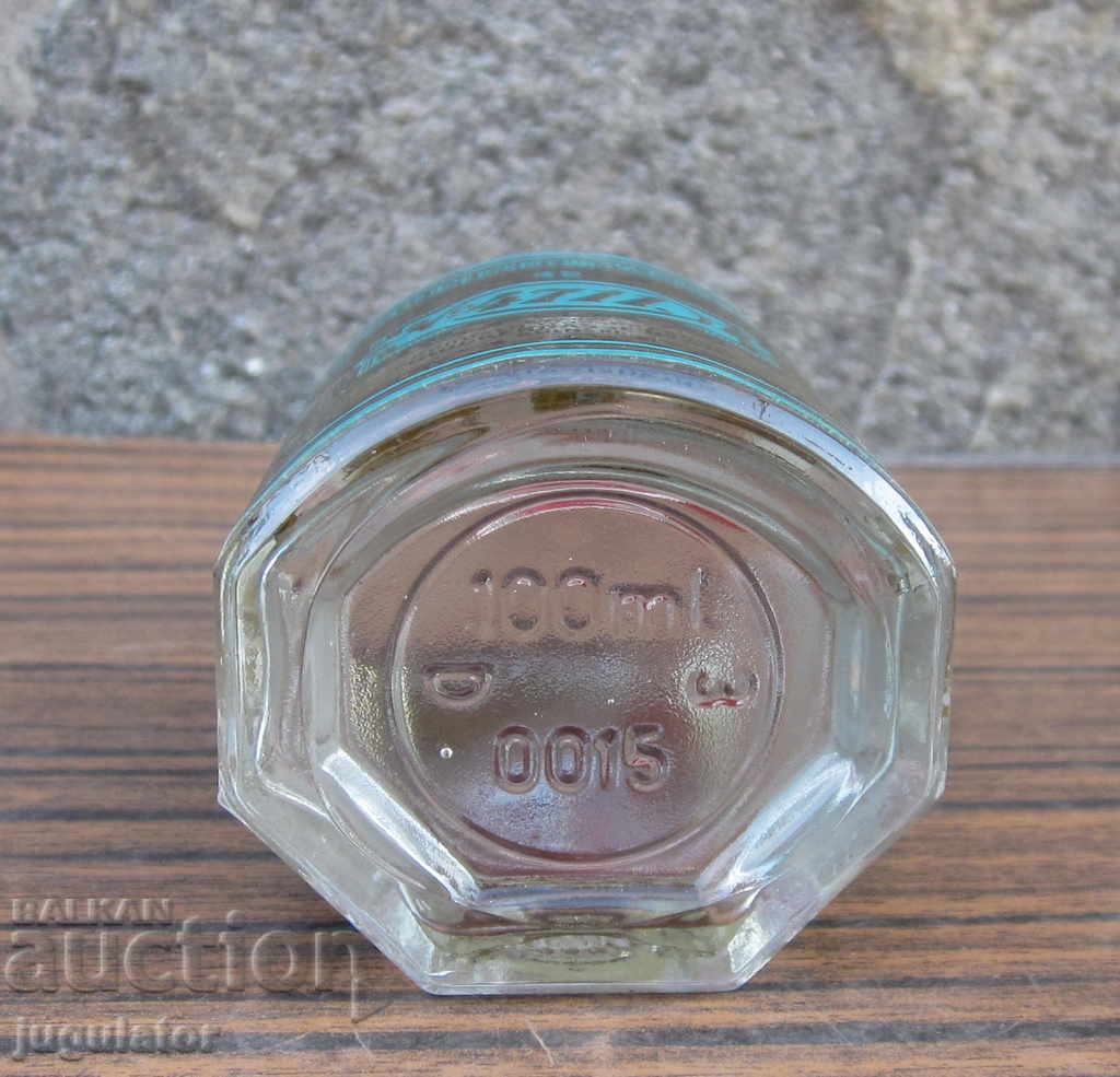 an old German glass bottle of cologne with a box - 7 an old German glass bottle of cologne with a box - 7