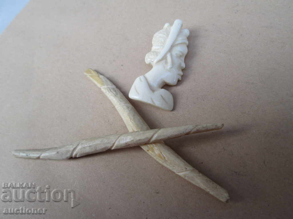 Ivory, BROOCH AND DECORATION with price 40.00 BGN | € 20.45 Ivory, BROOCH AND DECORATION with price 40.00 BGN | € 20.45
