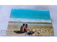 Postcard Black Sea Coast 1981