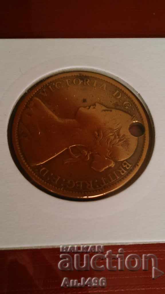 Delivery of ONE PENNY 1862 Delivery of ONE PENNY 1862