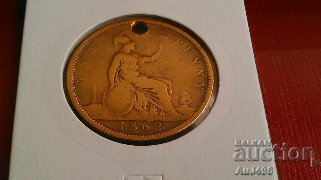 ONE PENNY 1862 - 5 ONE PENNY 1862 - 5