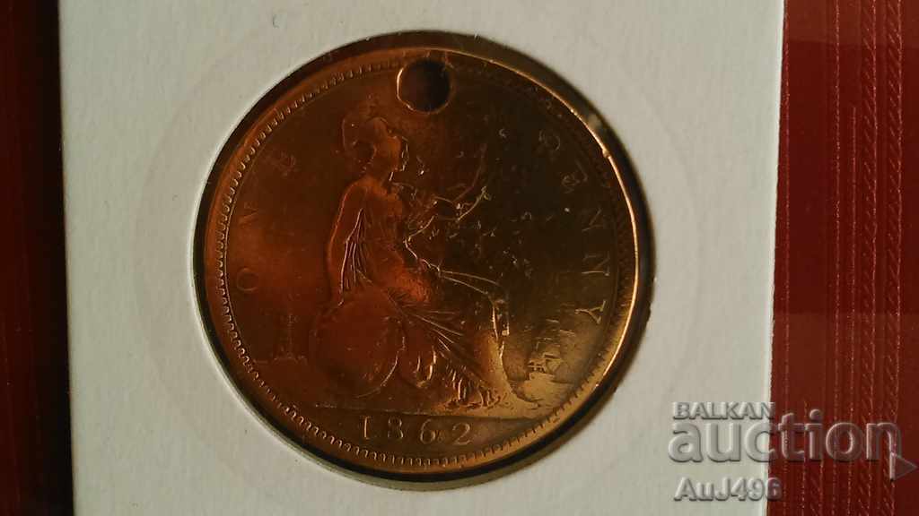 ONE PENNY 1862 - 7 ONE PENNY 1862 - 7