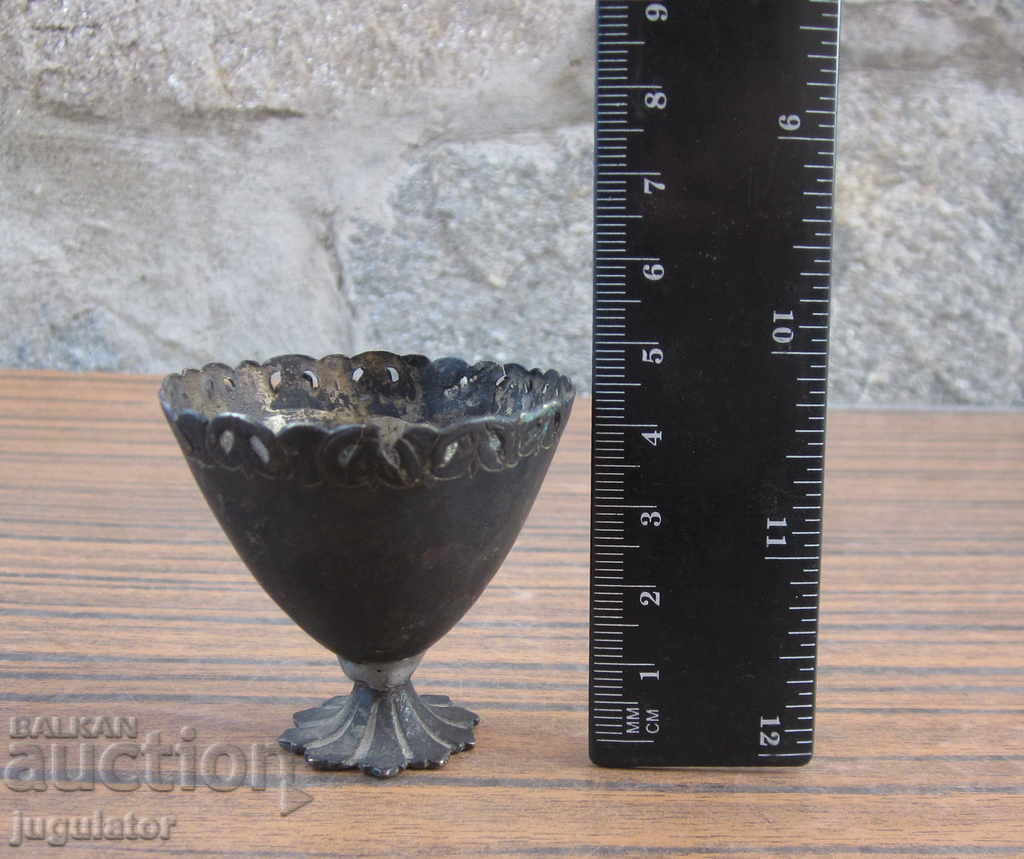 Delivery of Old Bulgarian Revival silver zarf egg cup
