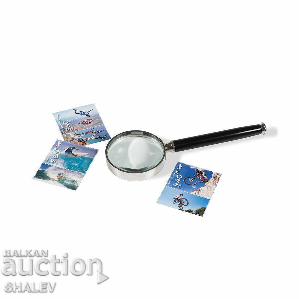 Livrarea Lupă de mărire "Leuchtturm" 3x cu mâner EBONY (499) Livrarea Lupă de mărire "Leuchtturm" 3x cu mâner EBONY (499)