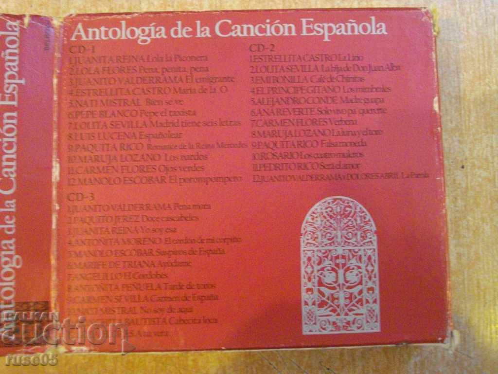 Auction Discs CD Set "Antologia de la Cancion Española" Auction Discs CD Set "Antologia de la Cancion Española"
