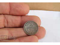 Монета 0,02ст 1912г