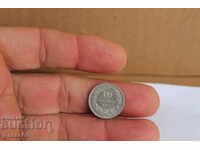 Монета 0,10ст 1912г