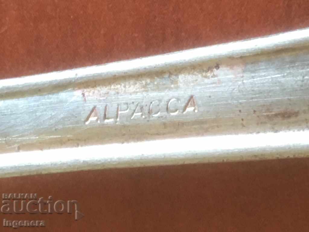 FORK SPOON OLD APPLIANCES ALPACCA-5 PCS - 5 FORK SPOON OLD APPLIANCES ALPACCA-5 PCS - 5