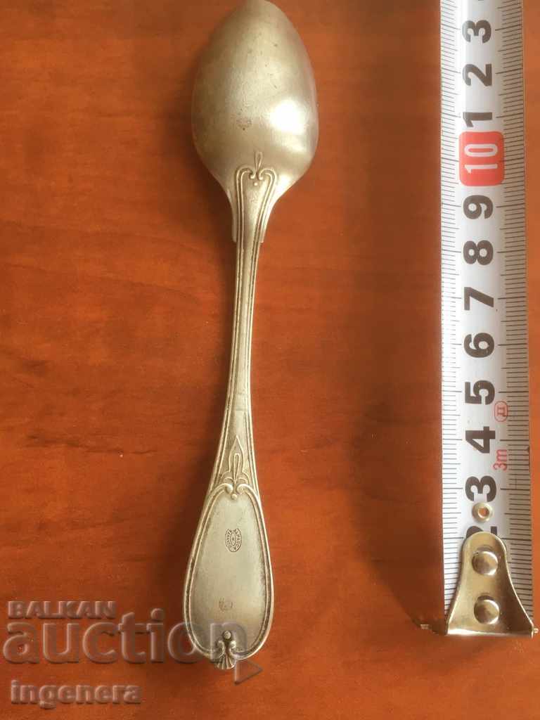 ALPACCA TEA SPOON OLD MANUFACTURING with price 7.00 BGN | € 3.58