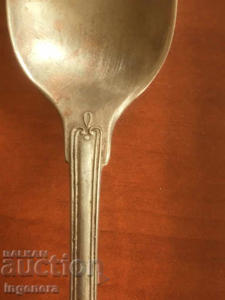 ALPACCA TEA SPOON OLD MANUFACTURING - 5