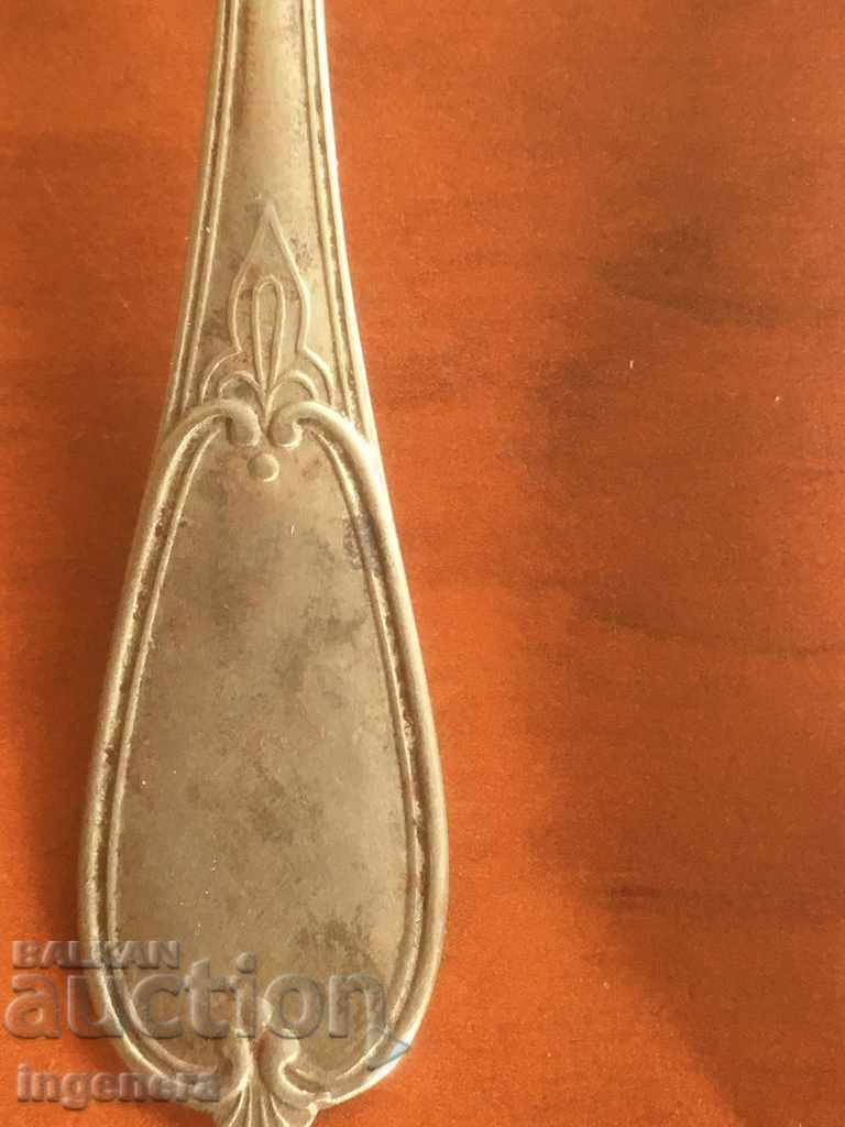 ALPACCA TEA SPOON OLD MANUFACTURING - 6