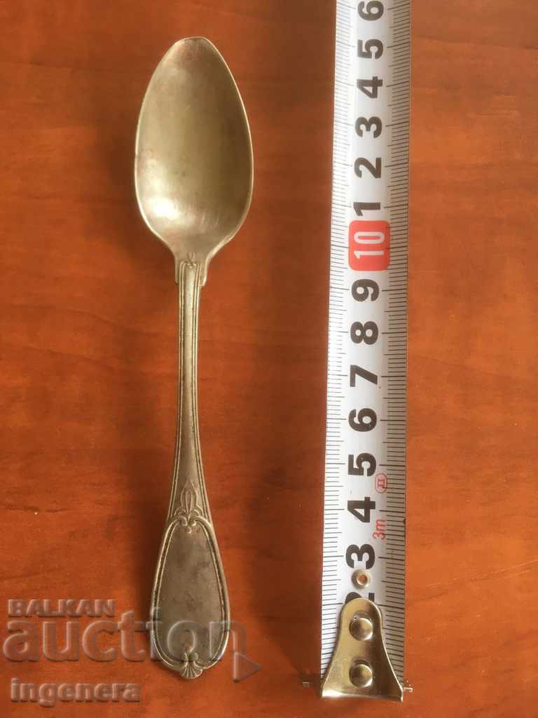 ALPACCA TEA SPOON OLD MANUFACTURING
