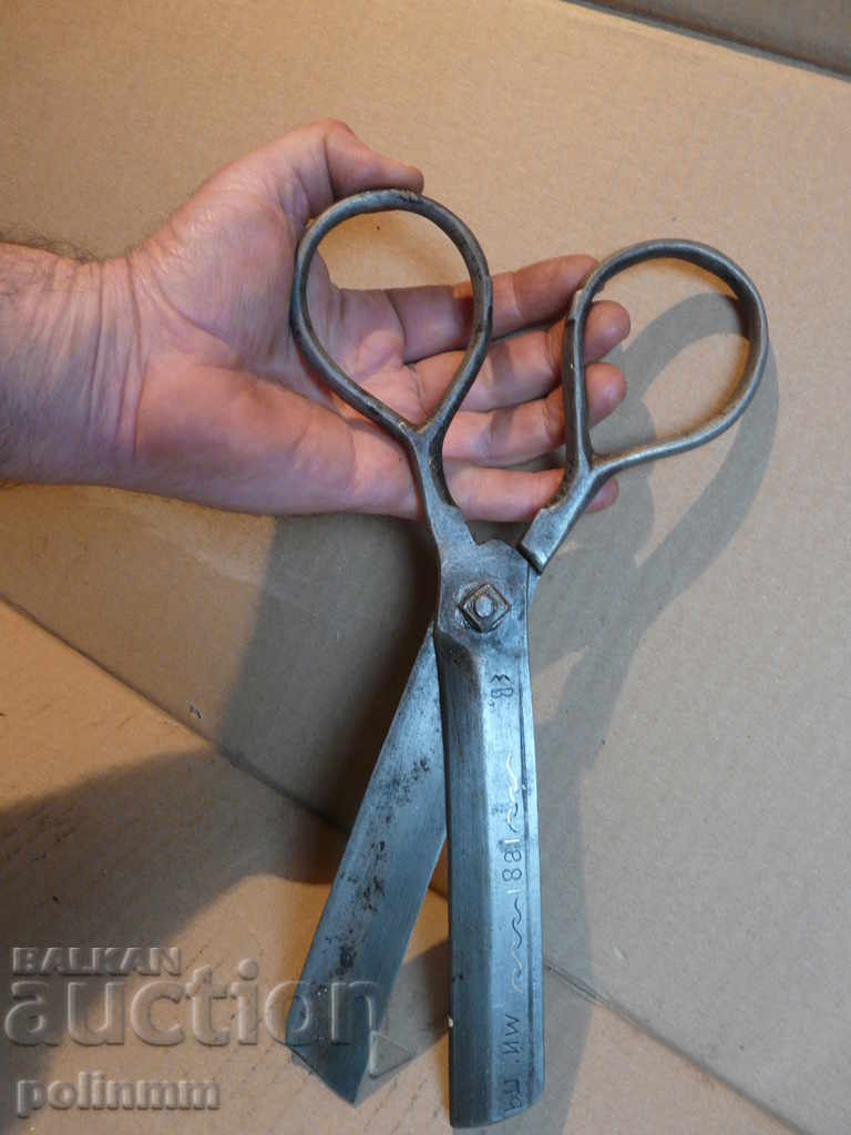 Big scissors from 1881 - 5