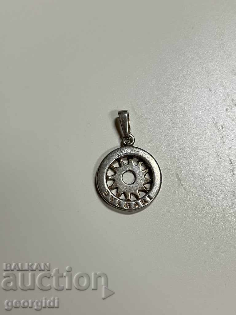 Silver pendant "Bulgari" №1580