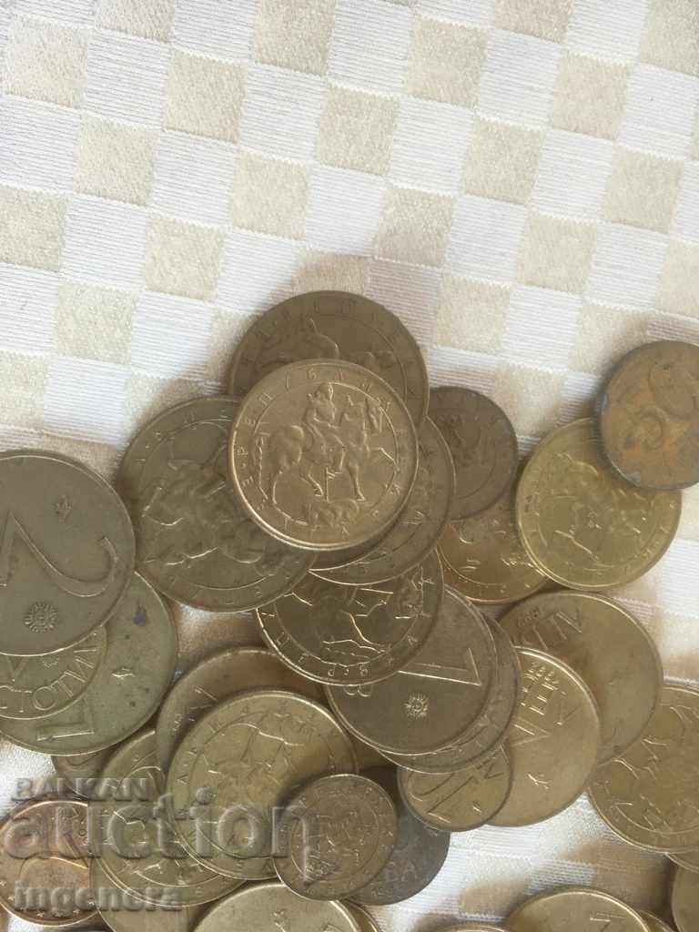COIN COINS BULGARIA OVER 140 PCS - 6 COIN COINS BULGARIA OVER 140 PCS - 6