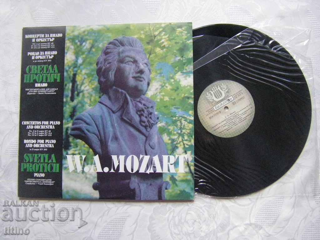 Auction BCA 11701/02 - WA Mozart - Concertos for piano and orchestra Auction BCA 11701/02 - WA Mozart - Concertos for piano and orchestra