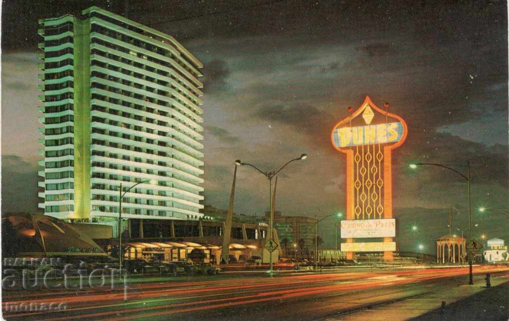 Παλιά καρτ ποστάλ - Νεβάδα, Λας Βέγκας - Ξενοδοχείο Dunes