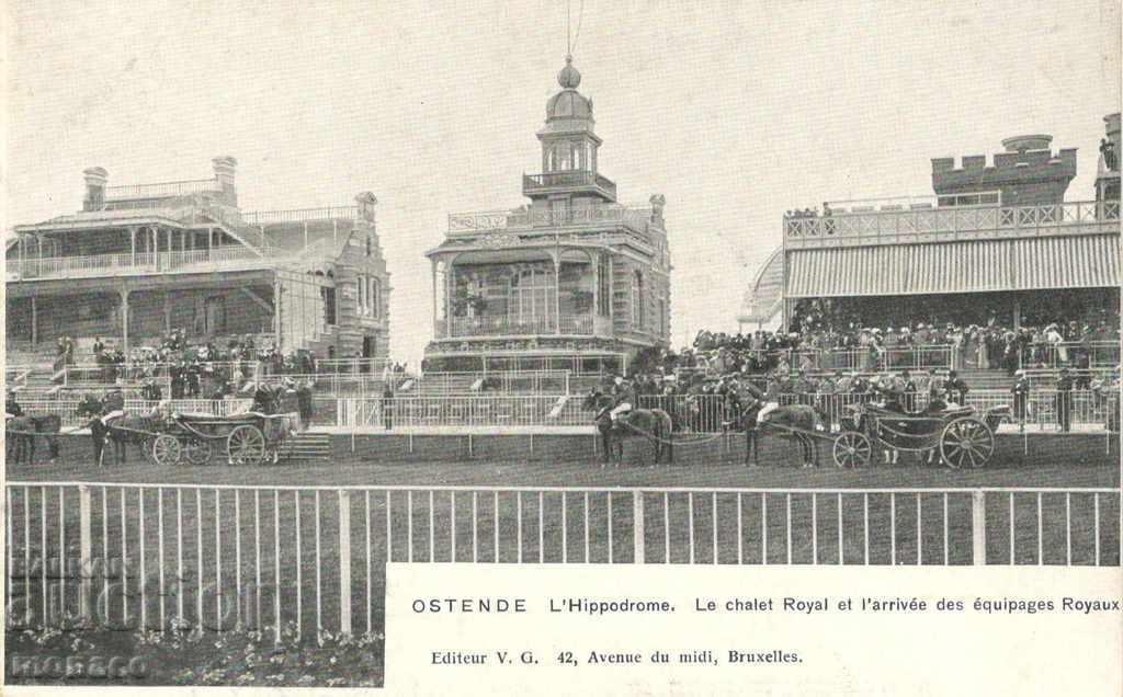 Old postcard - Ostend, Hippodrome