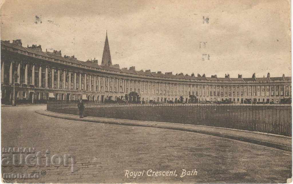 Old postcard - Bath, Royal Palace