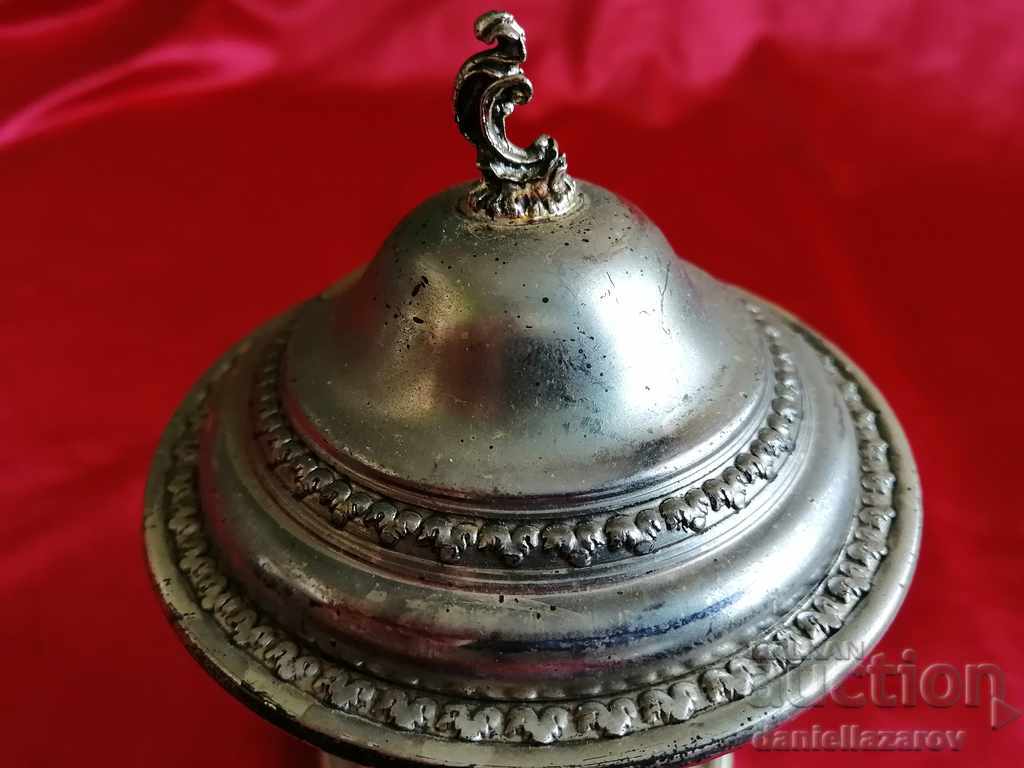 Old SILVER Sugar bowl with price 28.00 BGN | € 14.32 Old SILVER Sugar bowl with price 28.00 BGN | € 14.32