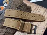 Leather watch strap 22mm Genuine leather handmade 794
