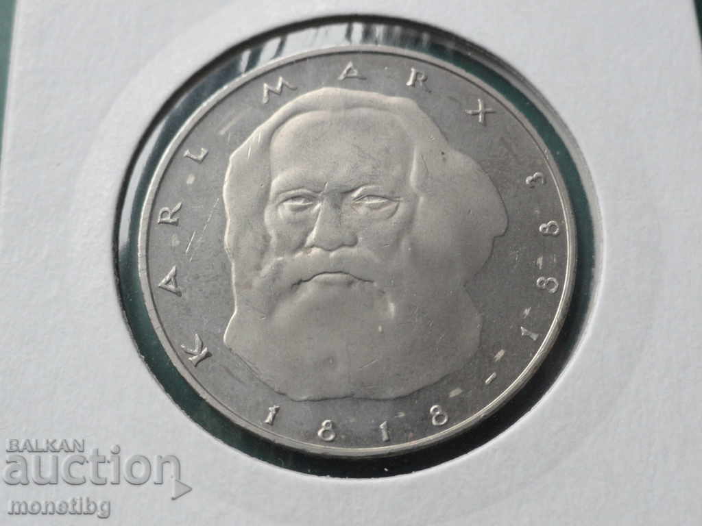 Германия (ФРГ) 1983г. - 5 марки "Karl Marx'' Proof
