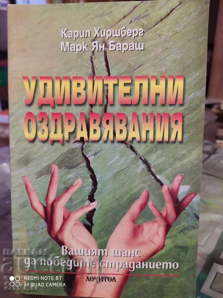 Amazing Recoveries: Caryle Hirshberg, Mark Ian Barasch, First Amazing Recoveries: Caryle Hirshberg, Mark Ian Barasch, First