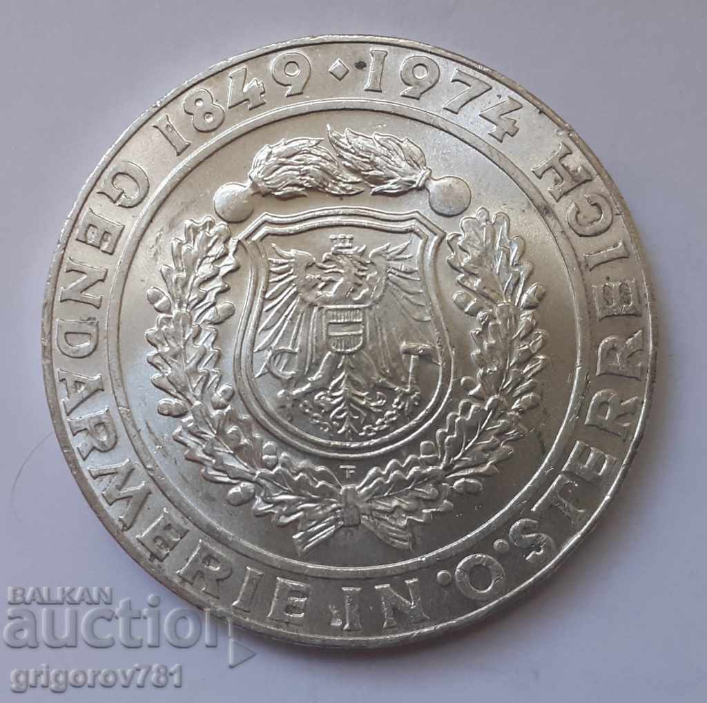 50 шилинга сребро Австрия 1974 - сребърна монета #3