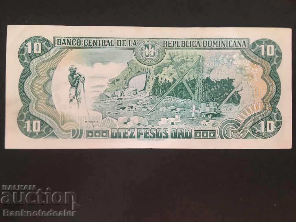 Dominican Rep 10 Pesos 1996 Pick 153 Ref 2509 with price 21.00 BGN | € 10.74 Dominican Rep 10 Pesos 1996 Pick 153 Ref 2509 with price 21.00 BGN | € 10.74