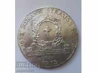 100 шилинга сребро Австрия 1975 - сребърна монета
