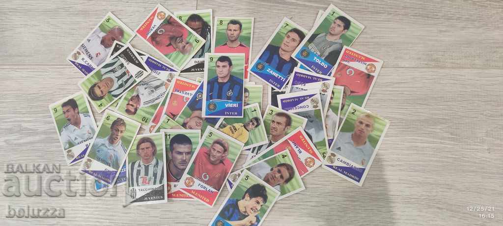 Pictures of football player 38 pcs